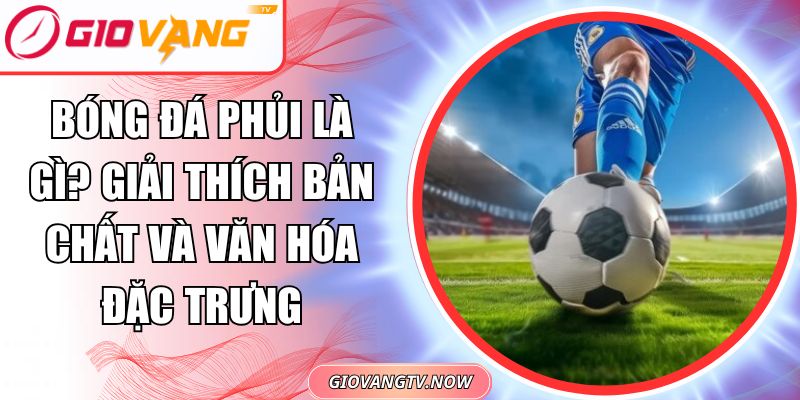 Bóng đá phủi là gì