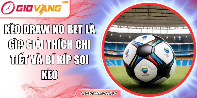 Kèo Draw No Bet là gì