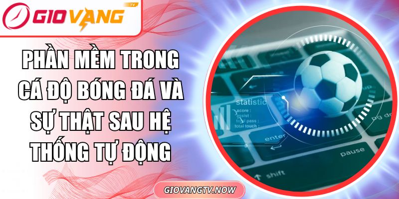 Phần mềm trong cá độ bóng đá