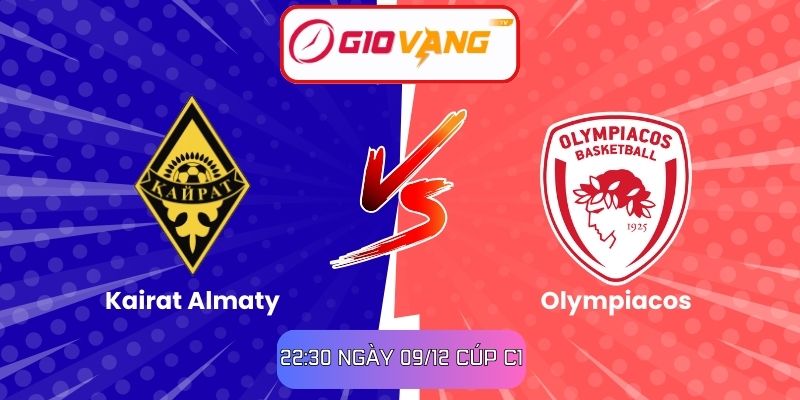 Soi kèo Kairat Almaty vs Olympiacos