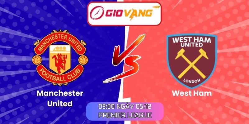 Soi kèo Manchester United vs West Ham